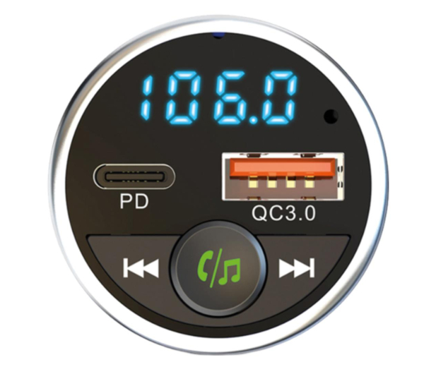 XBLITZ X550 zestaw głośnomówiący z transmiterem FM - 1286570 - zdjęcie 3